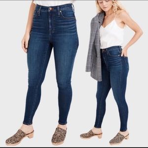 Madewell curvy high rise skinny jeans size 32